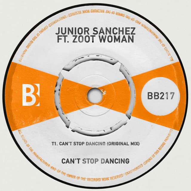 Junior Sanchez, Zoot Woman - Can't Stop Dancing